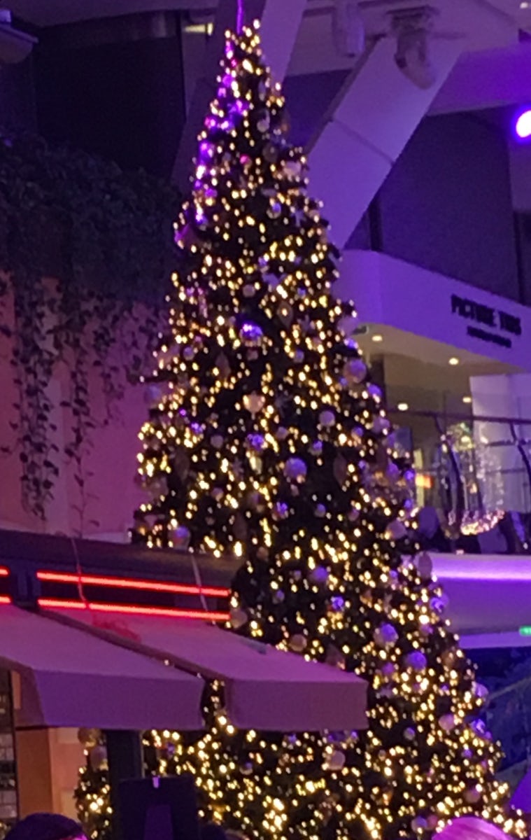 Harmony of the Seas - Deck 5 Promenade - Christmas Tree.