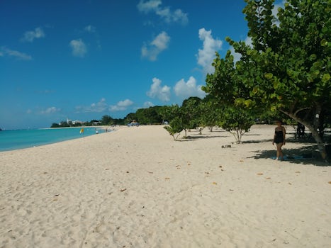 Brandons and Brighton Beach on Barbados. Very walkable from the cruise term