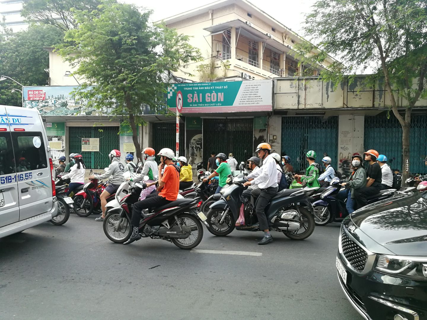 Typical scene from Ho Chi Minh City