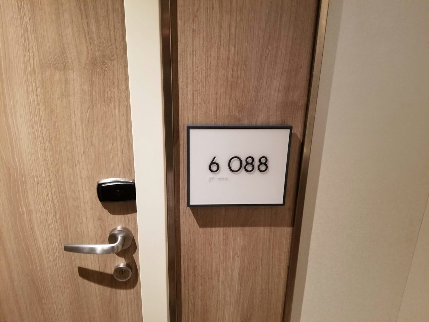 Cabin number.