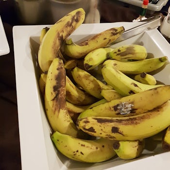 Breakfast bananas.