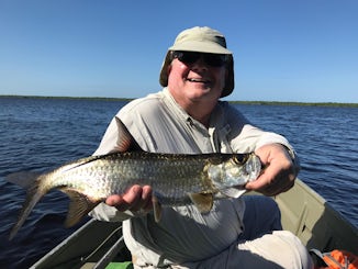 First Tarpon ever! Nick Denbow (twcffs@gmail.com) FANTASTIC fishing guide i