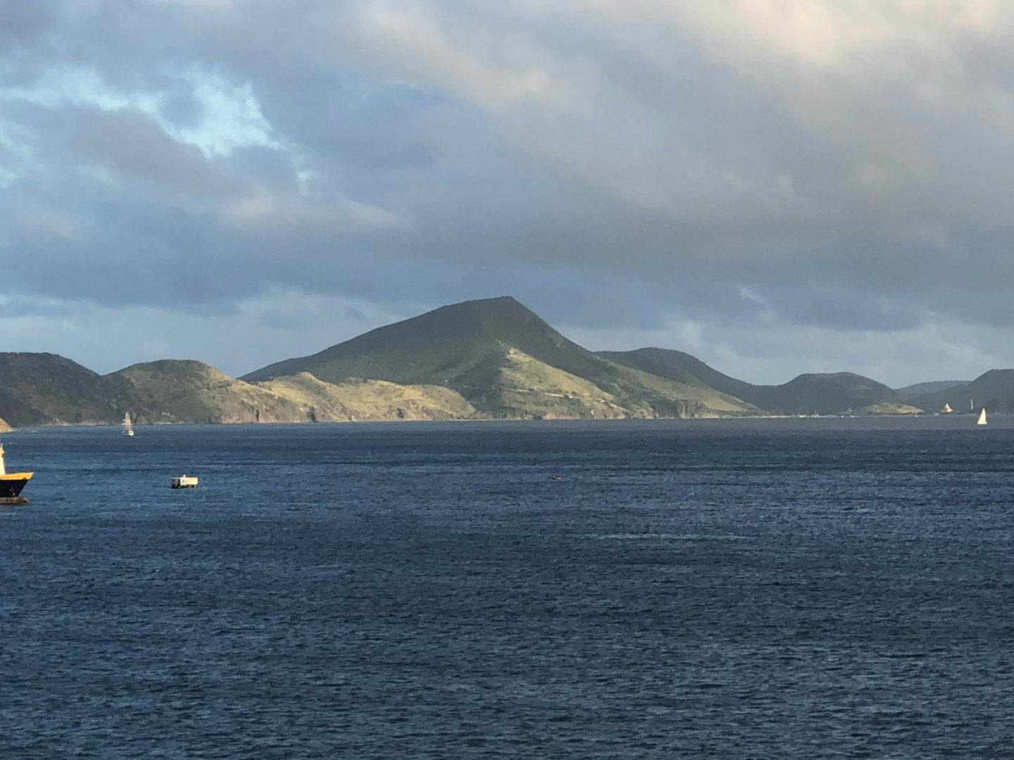 Basseterre—view from the ship.