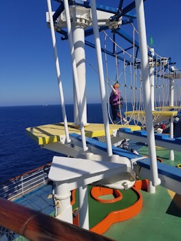 Sky Course on the Carnival Breeze
