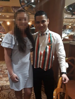 The waiter I spoke about in my review.