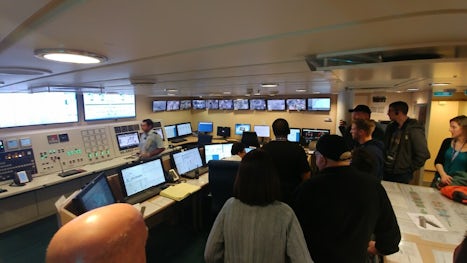 Behind the scenes all access tour, Engineer's room