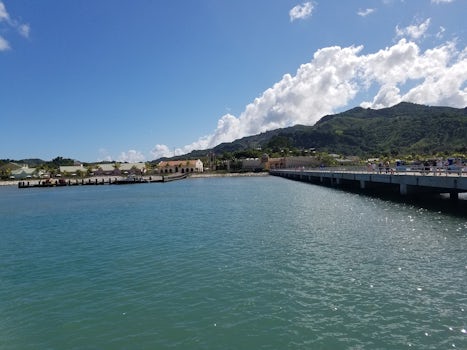 The port at Dominican Republic