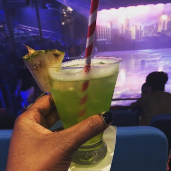 Drinks at ice show