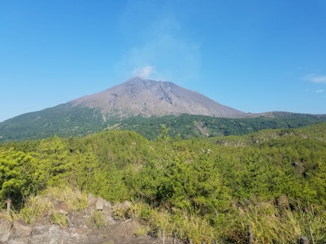 Sakurajima, Kagoshima - volcanic lava park