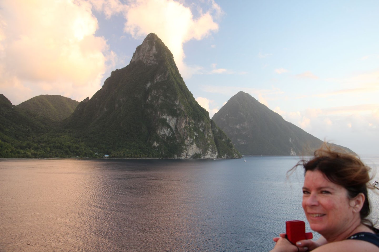 Ste Lucia and the Pitons