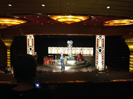 Main stage for Captain's toast