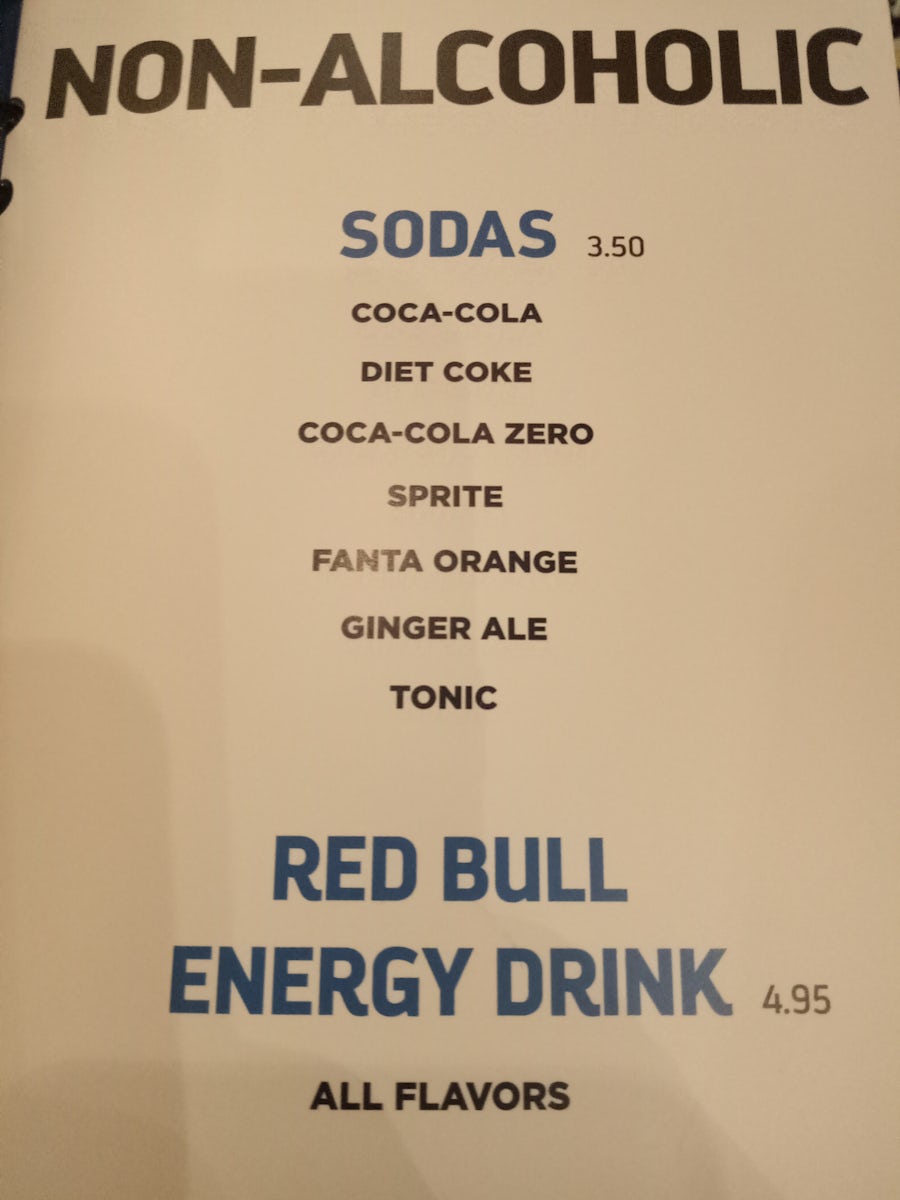 Soft drink prices