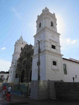 Cattholic cathedral in Panama City