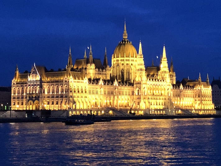 Budapest at night!