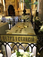 A crypt in the Church in St Petersburg