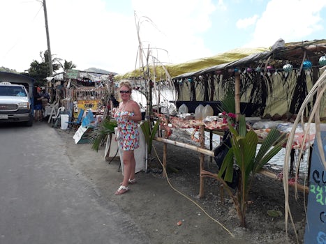 A must-visit...the Shell Man's shackstore nr Tortola,British Virgin Isl
