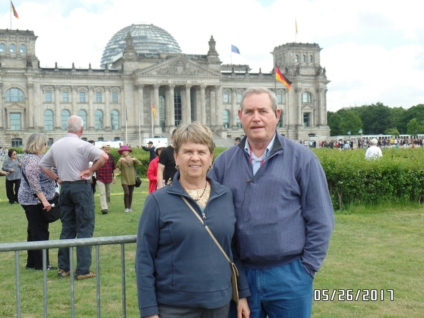 Berlin.  The day tour to the city.  A pleasant train ride brought us there.