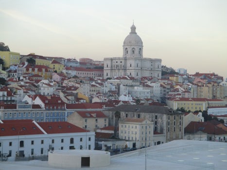 Old Lisbon from suite balcony