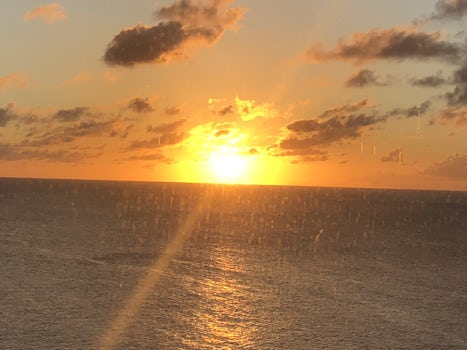 Another great sunset on the Carnival Horizon