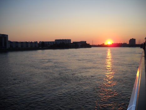 Sunset Salt Pier St Petersburg