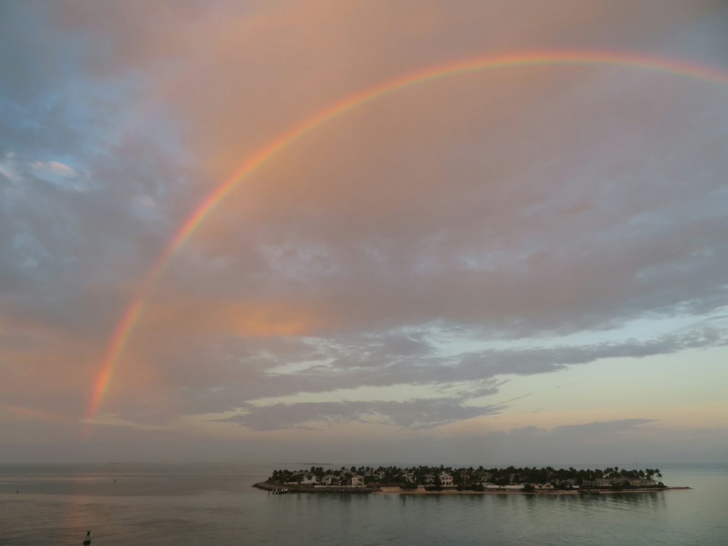 Rainbow at Sunset Key