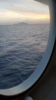 view out of porthole