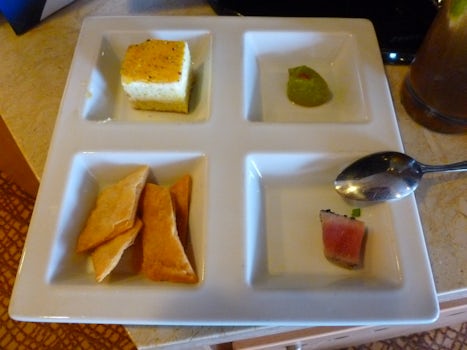 Concierge afternoon snack tray