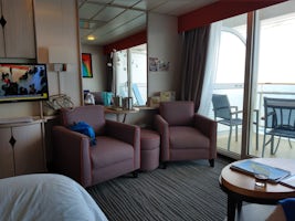A view of our junior suite cabin