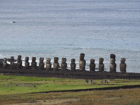 Moai at Easter Island