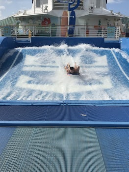 Flowrider on the first day