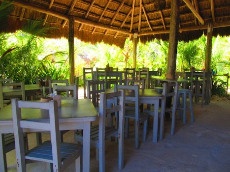 Dining area at Maya Chan
