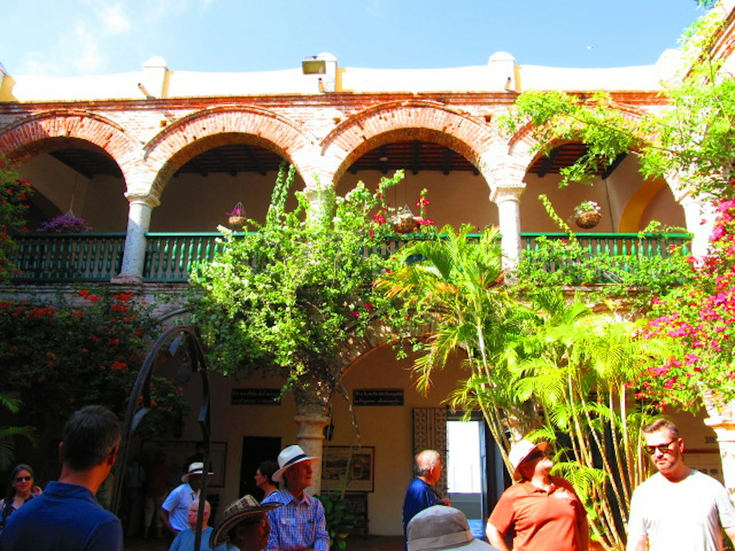 Courtyard at Monastery in La Popa
