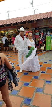 Take photos with locals in traditional dress in Mazatlan