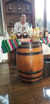 Tequila tasting in Cozumel