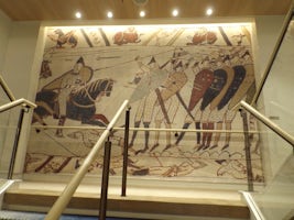 Bayeux tapestry starwell mural