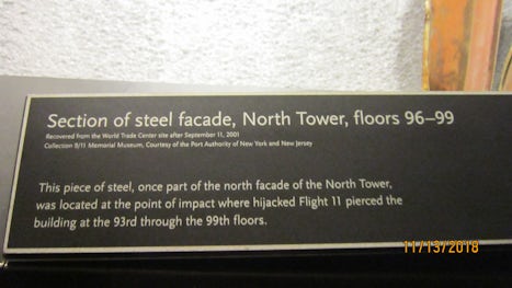 9/11 Museum. Private tour.