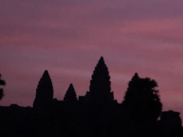 Ankor Wat at sunrise