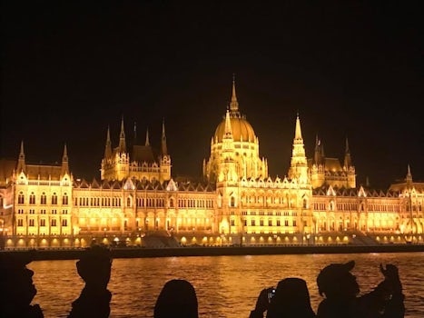 Sailing into Budapest, Hungary! An absolutely stunning and breathtaking exp