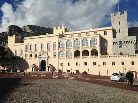 The Prince’s Palace in Monaco.