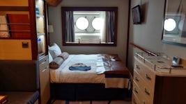 Cabin 221.  The portholes were too dirty to take a picture through.