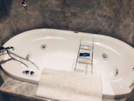 huge jetted tub
