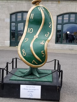 Quebec's Dali Clock.