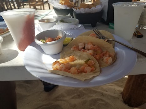 Shrimp Tacos at Mr. Sanchos