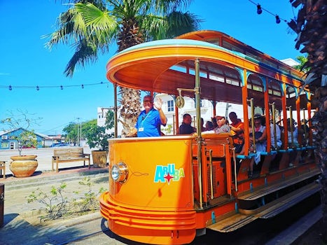 Tram in Aruba