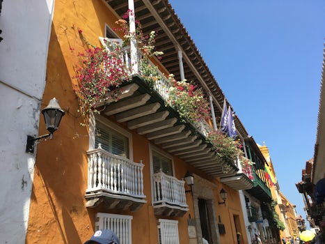 Balconies Old Town Cartagena