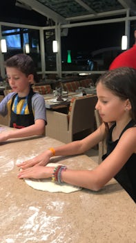 Pizza Making at The Lawn Club Grill!