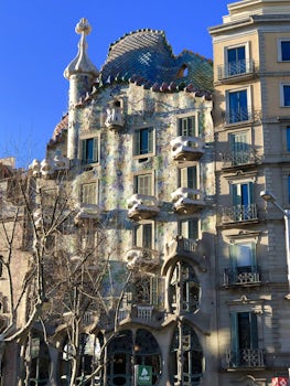 The Gaudi House in Barcelona.