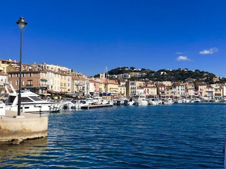 The Fishing village of Cassis, we took a boat ride this was taken coming ba