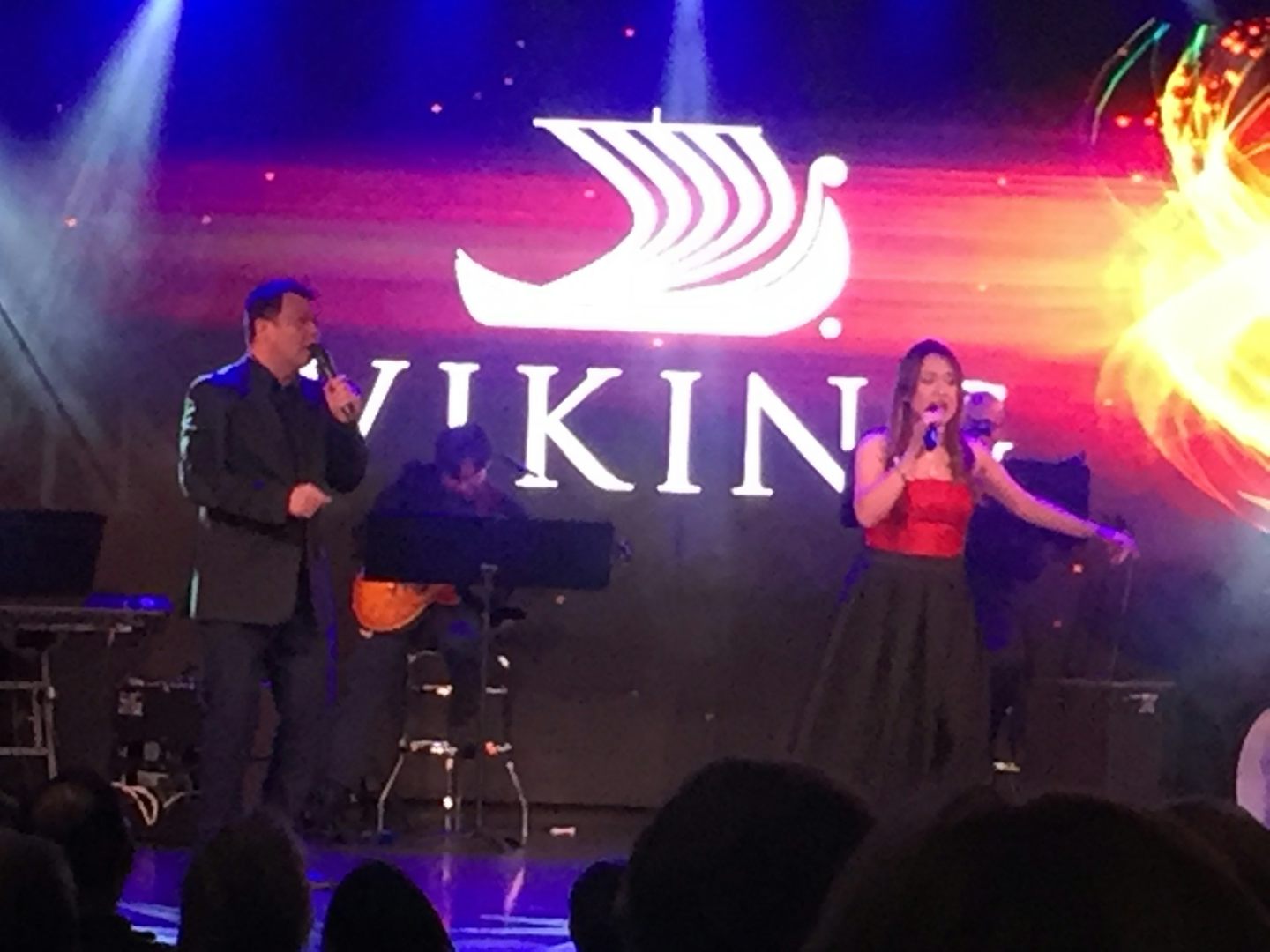 Viking entertainment in the evening
