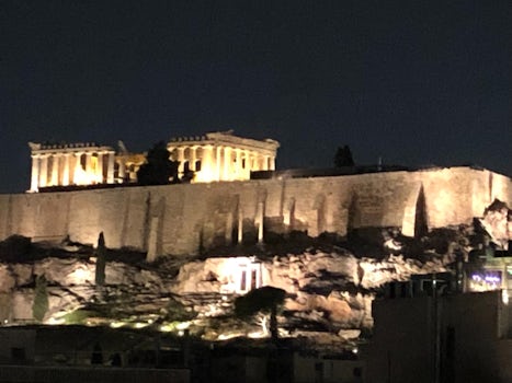 The Acropolis at night 